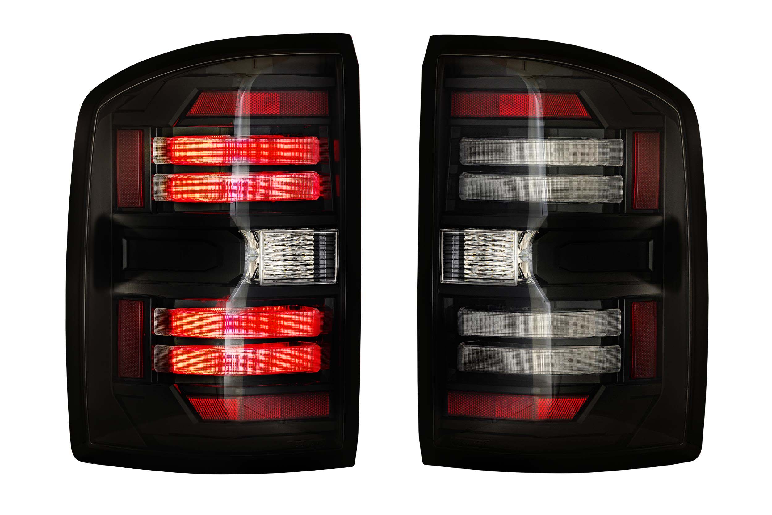 14-18 GMC Sierra 1500 XB LED Tail Lights (Smoked)